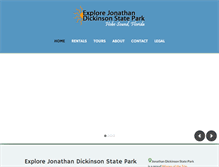 Tablet Screenshot of jdstatepark.com